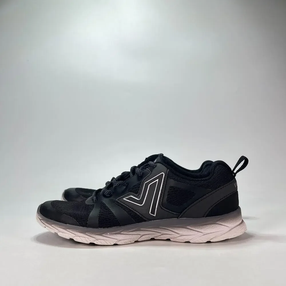 Vionic 335 Miles Black Active Casual Walking Shoes Sneakers Women's Size 8